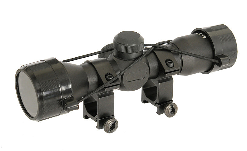 4X32 Compact Scope w/ Rings - Black