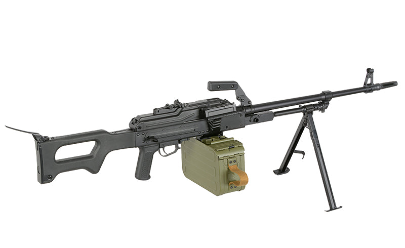PKM machine gun replica - Polymer stock
