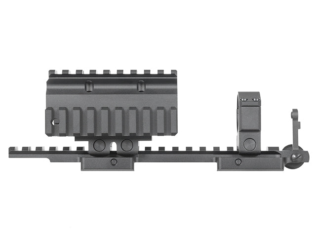 Replica Style NADS Montage 30mm Kikkertsigte Ring Assembly (7.62 Version) - Sort