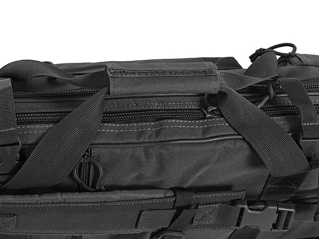 47 inches double rifle gun case - black
