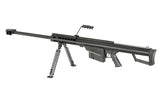 Airsoft riffel Barrett M82A1 helmetal AEG
