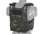 Laser-Cut “Buckle Up" Operator Plate Carrier with AR15/AK Magazine Pouch — MB