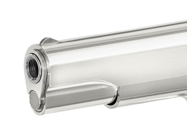 1911 pistol replica with Gas Blowback (GBB) - Silver