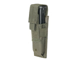 Single pistol magazine pouch with flap - Ranger Green