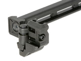 Minimalist Foldbar Skeleton Kolbe til Picatinny Skinne