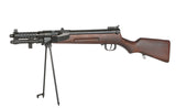 Japanese Type 100 maskinpistol replica - ægte træ