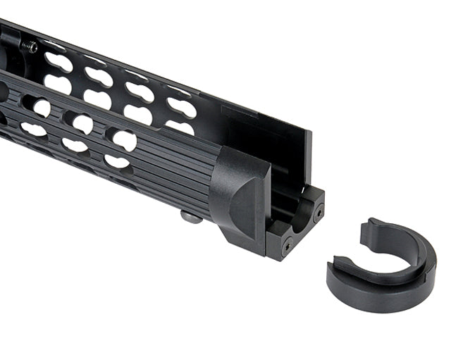 AK-105 long tubular forskæfte - Sort