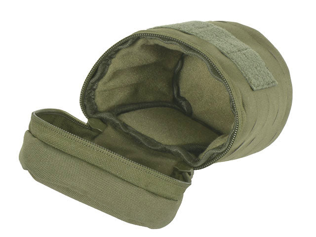 Small bottle / night vision pouch, Laser Cut - Olive
