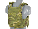 Laser-Cut “Buckle Up" Operator Plate Carrier with AR15/AK Magazine Pouch — MT
