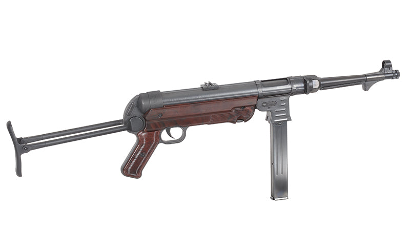 MP40 helmetal AEG maskinpistol Replica - Brown/Oxidized