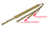 Quick Adjust Padded 2 Point Sling - Sort