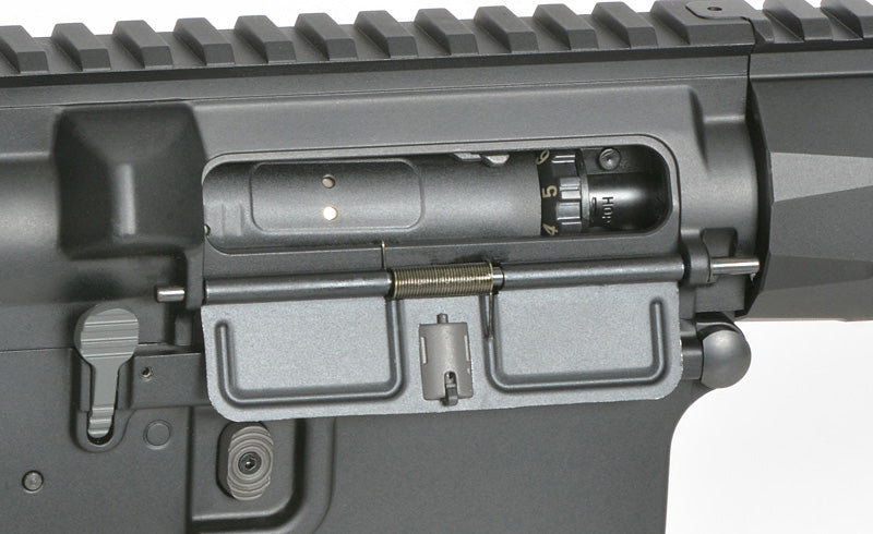 WE13 13" M4/AR-15 Knight's Armament Airsoft Riffel, 30 RPS, ETU - Sort