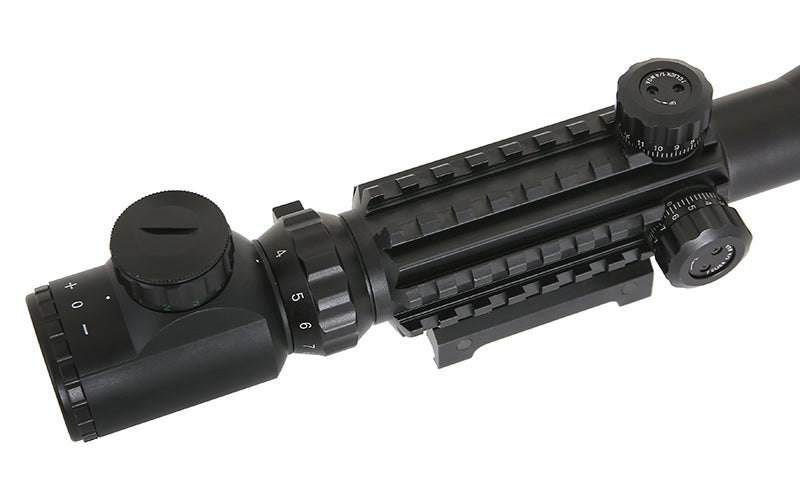 4-12x50EG Riflescope w/ Integrated Mount - Black