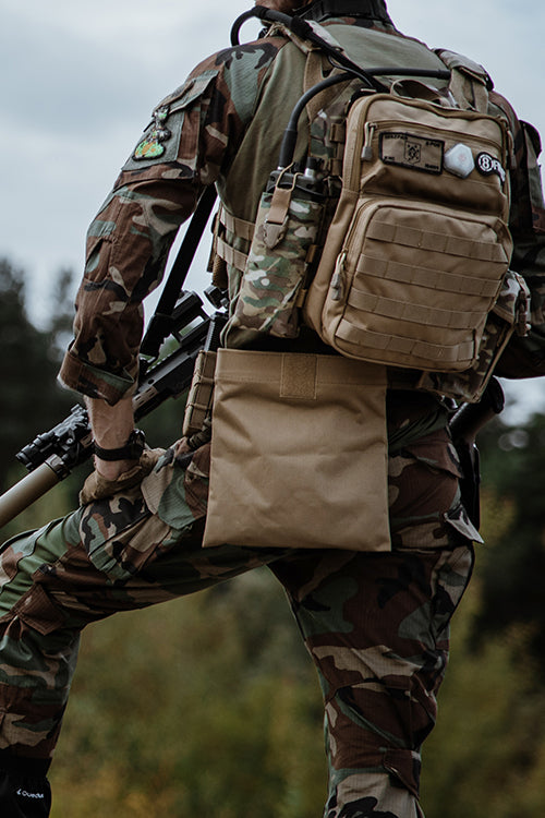Belt Mounted Dump Pouch - Coyote