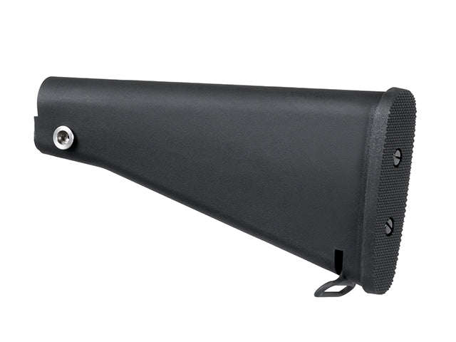 Adjustable fixed kolbe til SR-25/AR-15/M4 - Sort