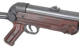 MP40 helmetal AEG maskinpistol Replica - Brown/Oxidized