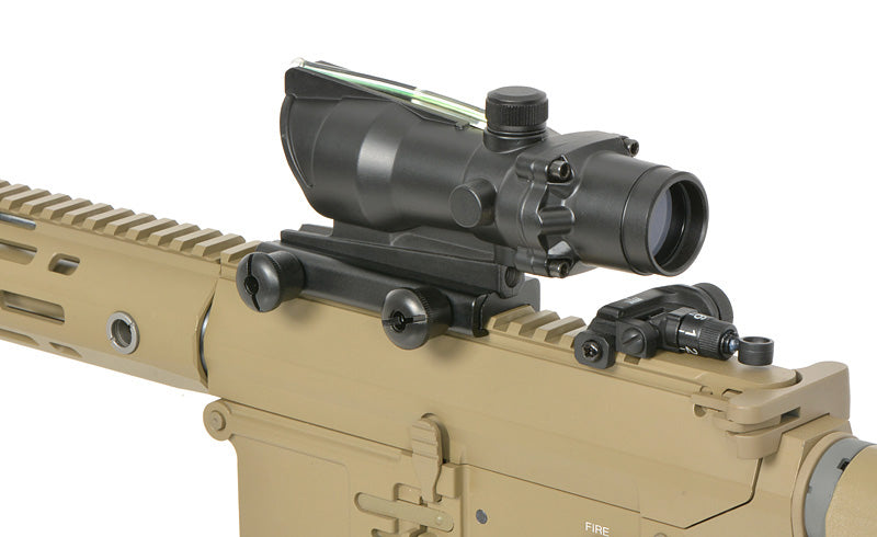 Reflex Sight with Real Fiber Optic - Black