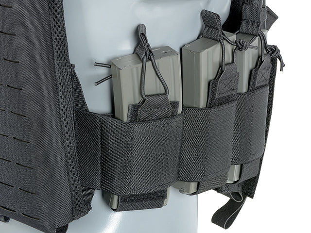 Laser-Cut “Buckle Up" Recon Plate Carrier with AR15/AK Magazine Pouch