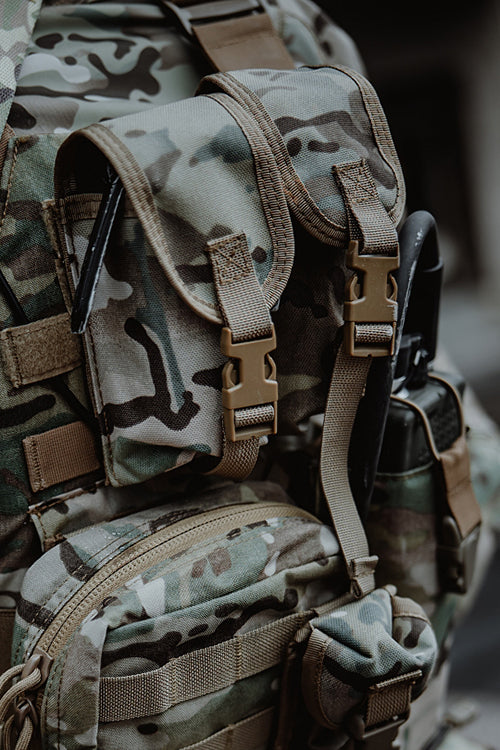 Smoke Grenade Pouch - Multicamo