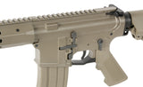 WE13 9,5" M4/AR-15 Knight's Armament Airsoft Riffel, 30 RPS, ETU - TAN