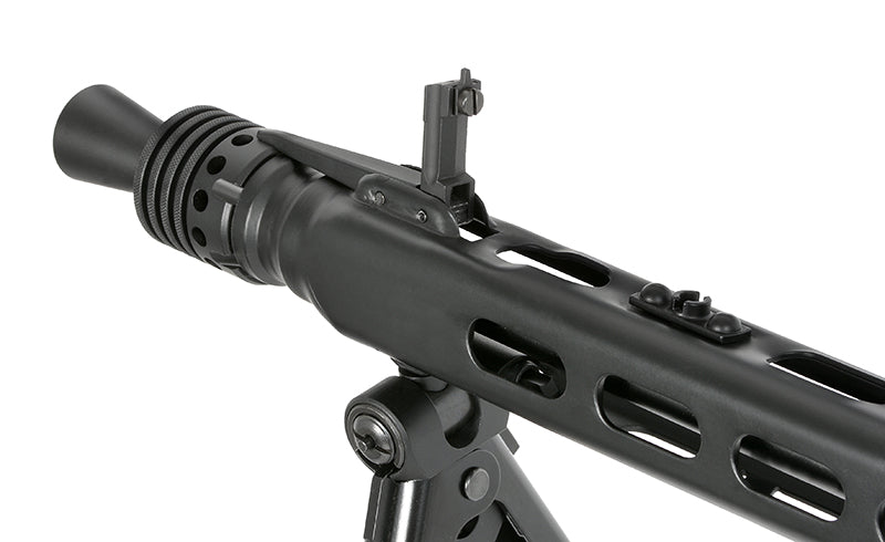 MG42 helmetal AEG maskingevær Replica - ægte træ