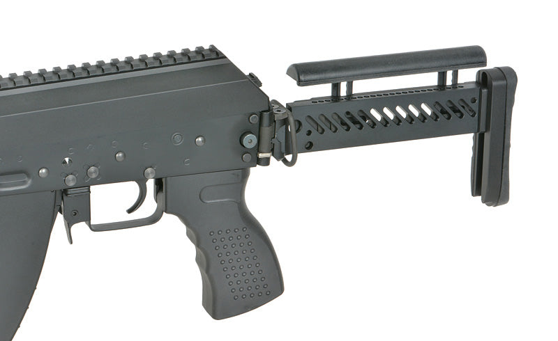 CM.113 AKM Taktisk Riffel Replica med Eshooter ETU, GEN-2
