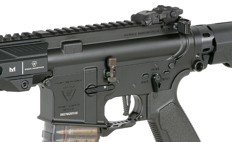 Strike Industries 10" Raider SBR CGS Lightning Serie GBBR Karabin Replica - Sort