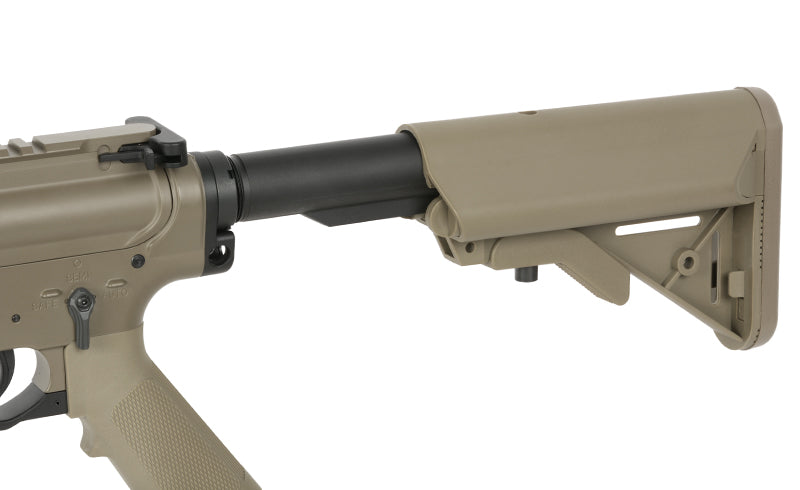WE13 DSG 13" M4/AR-15 Knight's Armament Airsoft Riffel, 50 RPS, ETU - Tan