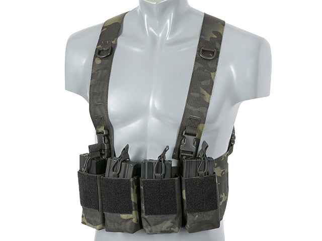 Chest Rig Laser-Cut with AR/AK Pouches - MB