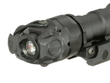 Compact Riffel flashlight - Sort