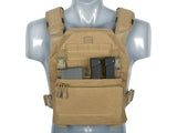 Plate Carrier Double Pistol Magazine Insert - Black