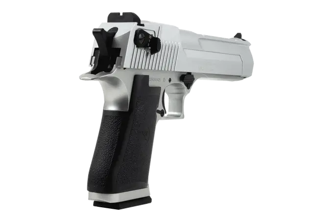 Desert Eagle Co2, Fuldauto model, Silver