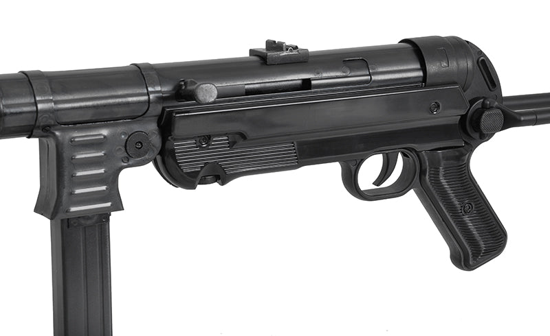 MP40 helmetal AEG maskinpistol Replica - Black/Oxidized