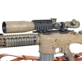 Replica Style NADS Montage 30mm Kikkertsigte Ring Assembly (7.62 Version) - Sort