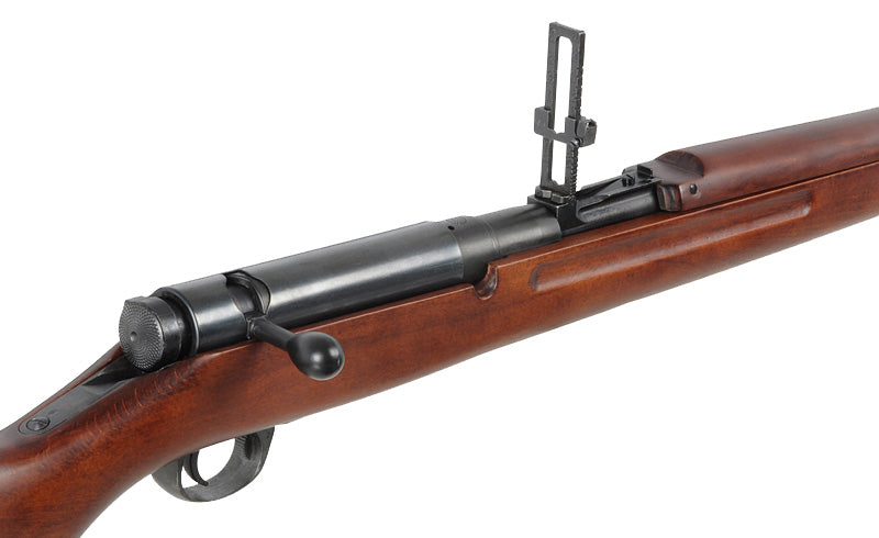 Type 38 bolt-action airsoft riffel - ægte træ