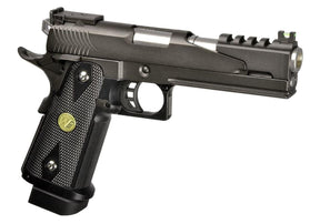 WE Hi-Capa 5.1 helmetal Dragon GBB - Sort