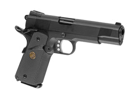 WE M1911 MEU helmetal GBB - Sort