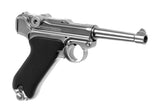 WE P08 Full Metal GBB - Silver