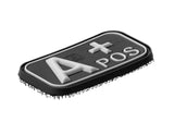 JTG Bloodtype gummipatch A Pos