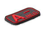 JTG Bloodtype gummipatch A Neg