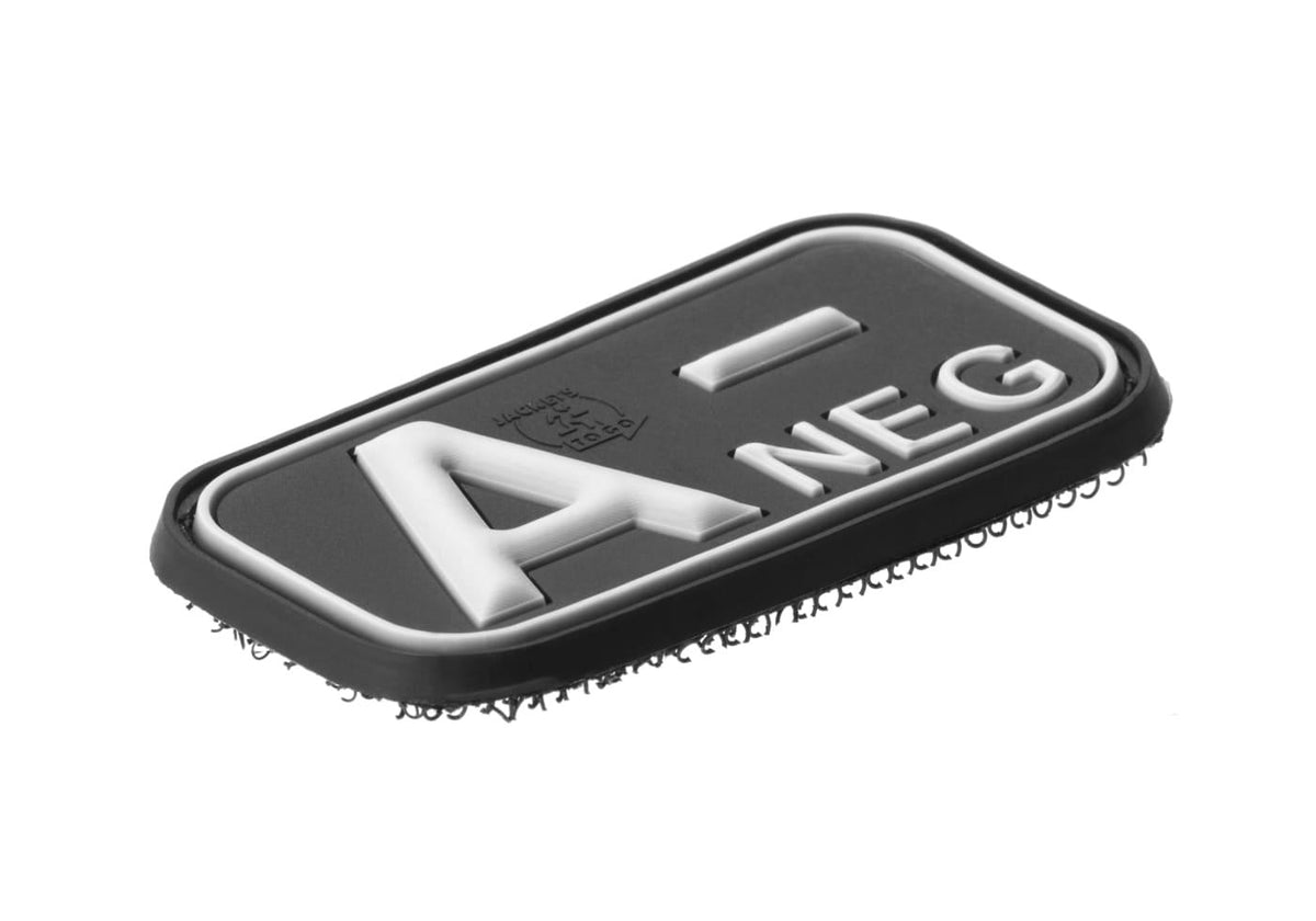 JTG Bloodtype gummipatch A Neg