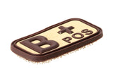 JTG Bloodtype gummipatch B Pos