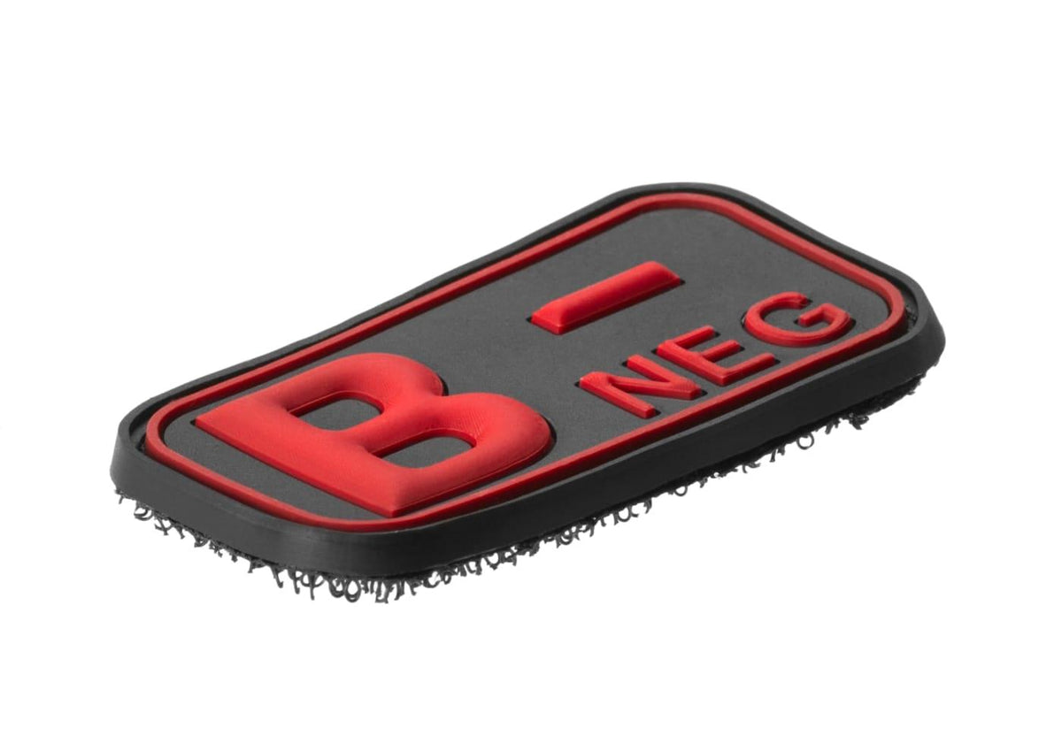 JTG Bloodtype gummipatch B Neg