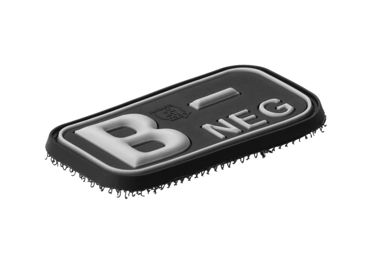 JTG Bloodtype gummipatch B Neg