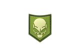 JTG SOF Skull gummipatch