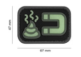 JTG Shit Magnet gummipatch
