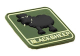 JTG Sort Sheep gummipatch