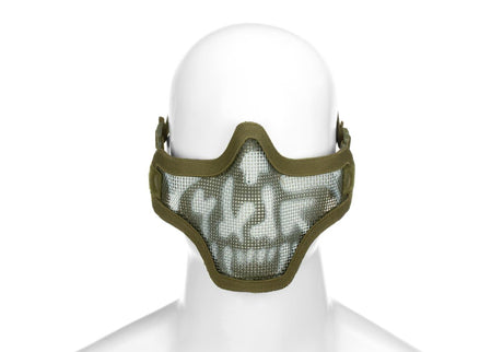 Invader Gear Steel Half Face Maske Death Hoved