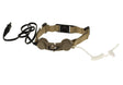 Z-Tactical Taktisk Throat Mic - Dark Earth