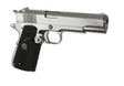 WE M1911 MEU helmetal V3 GBB - Sølv